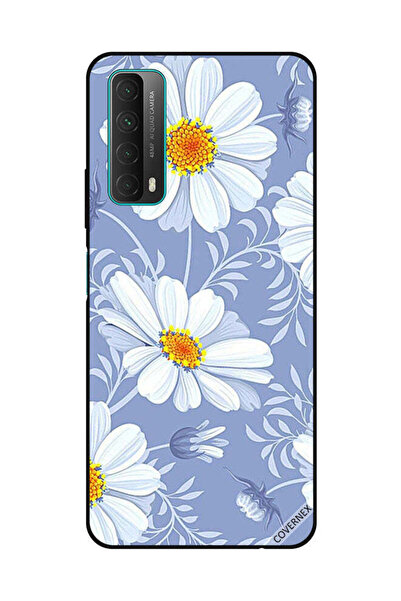 Covernex Protective Case Cover For Huawei Y7A/P Smart 2021 Bloming White Flowers