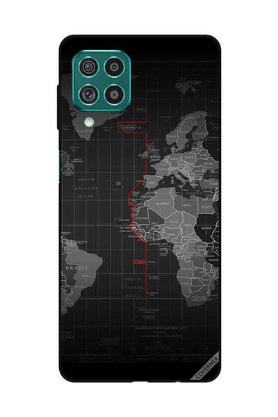 Covernex غطاء حماية لهاتف سامسونج جالاكسي M62/F62 بطبعة حدود المحيط