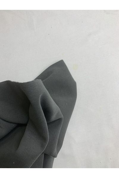Yiğit Kumaş Rib Fabric, Piece 30X190 cm Smoked Color