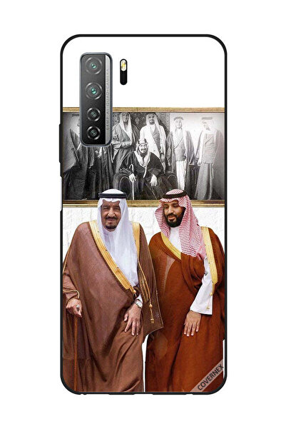 Covernex غطاء حماية لهاتف هواوي نوفا 7SE/P40 لايت 5G الملك سلمان ومحمد بن سلم...