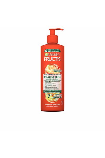 Garnier Cremă Leave-In 10-in-1, Garnier Fructis, Keratină, 400 ml
