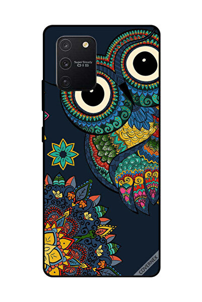 Covernex غطاء حماية لهاتف سامسونج جالاكسي S10 لايت بتصميم بومة زهرية