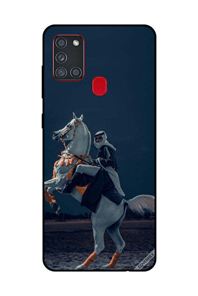 Covernex غطاء حماية لهاتف سامسونج جالاكسي A21S - شاب على حصان