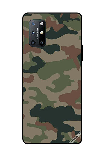 Covernex غطاء حماية لهاتف OnePlus 8T بنمط مموه باللونين الأخضر والبني