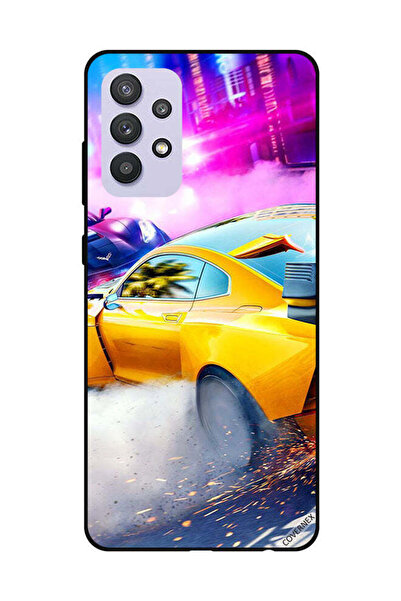 Covernex غطاء حماية لهاتف سامسونج جالاكسي A32 5G - سيارة صفراء