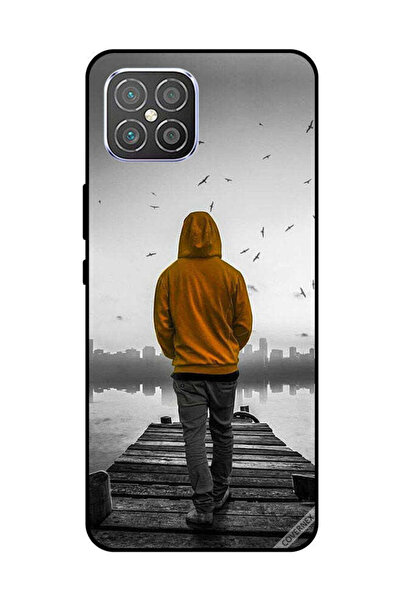 Covernex غطاء حماية لهاتف هواوي نوفا 8 SE - فتى حزين يمشي