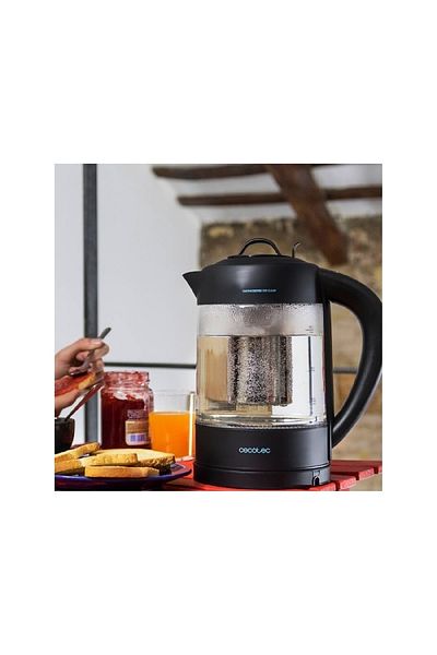 CECOTEC Fierbător electric Cecotec Thermosense 390 Clear, 1.7 litri, 2200 W