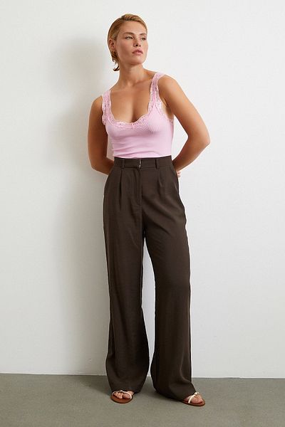 Never more Lace Strap Ball Pink