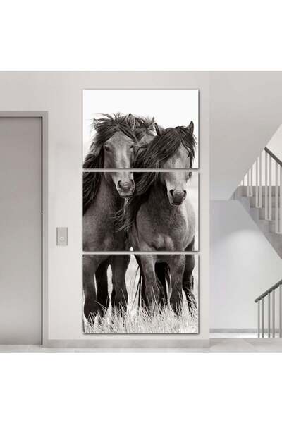 4gdran ثلاث لوحات خشبية ام دي اف مقاس 120x60 سم