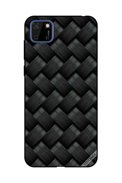 Covernex غطاء حماية لهاتف هواوي Y5P بنمط خطوط سوداء