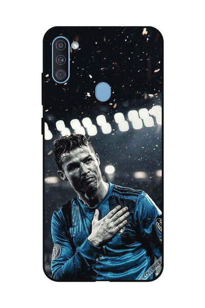 Covernex غطاء حماية لهاتف سامسونج جالاكسي A11 رونالدو يشكر الجمهور على التسجيل