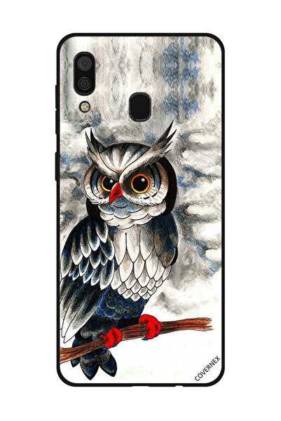 Covernex غطاء حماية لهاتف سامسونج جالاكسي A30 برسومات بومة