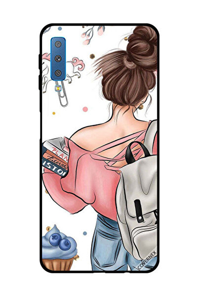 Covernex غطاء حماية لهاتف سامسونج جالاكسي A7 2018 كتب في متناول اليد خطة متعل...