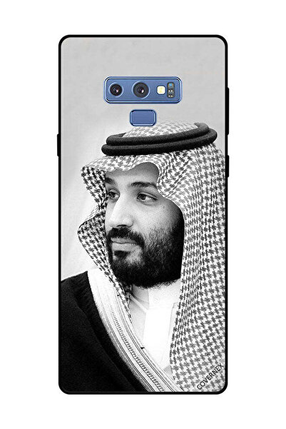 Covernex غطاء حماية لهاتف سامسونج جالكسي نوت 9 صورة محمد بن سلمان بالأبيض وال...