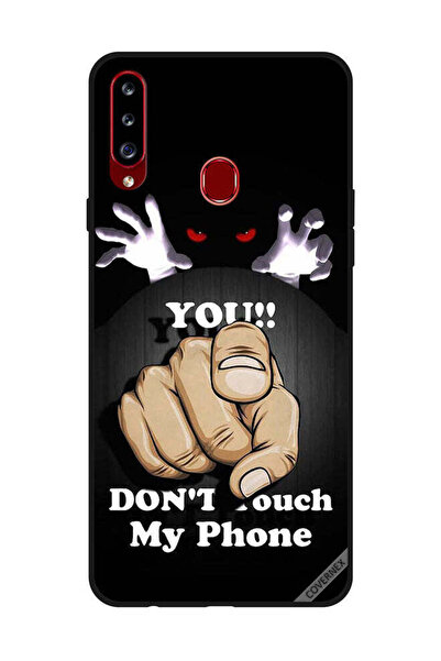 Covernex Protective Case Cover For Samsung Galaxy A20s You Don't Touch My Phone