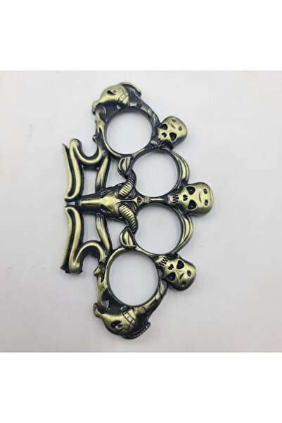 dalimag Pumnal Tip Box, Autoaparare, Model Craniu Berbec, Bronz, Dalimag