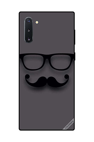 Covernex غطاء حماية لهاتف سامسونج جالكسي نوت 10 - أسود - زجاج وشارب