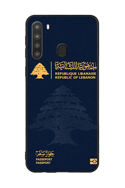 Covernex غطاء حماية لهاتف سامسونج جالاكسي A21 جواز سفر لبناني