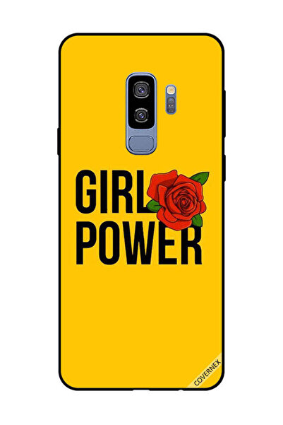 Covernex غطاء حماية لهاتف سامسونج جالاكسي S9 بلس - فتاة باور يلو