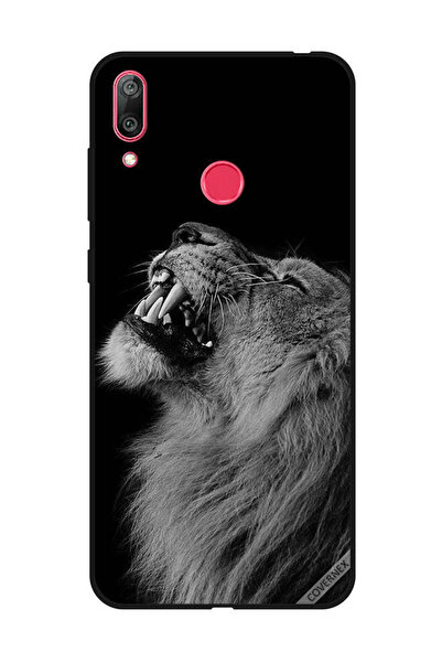 Covernex غطاء حماية لهاتف هواوي Y7 Prime 2019 - الأسد المبهج