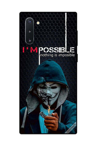 Covernex غطاء حماية لهاتف سامسونج جالكسي نوت 10 - أنا ممكن، لا شيء مستحيل