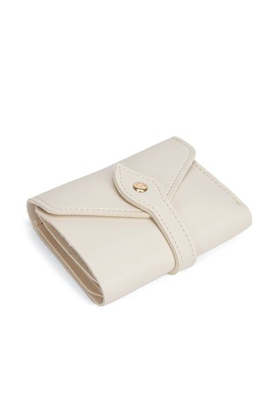Av A Dos Mini Women's Wallet with Hand Wrist Strap Cash Coin Compartment Wallet with Leaflet