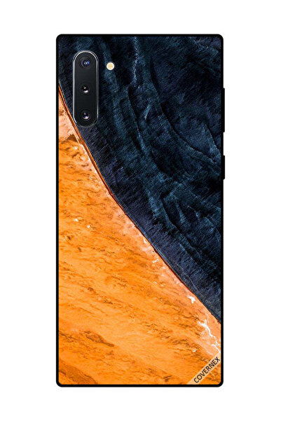 Covernex غطاء حماية لهاتف سامسونج جالكسي نوت 10 بنمط طلاء أصفر وأسود