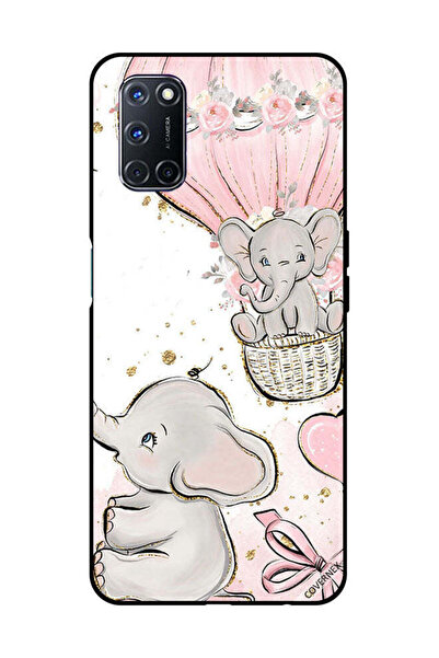 Covernex غطاء حماية لهاتف OPPO A52/A72/A92 بتصميم فيل صغير