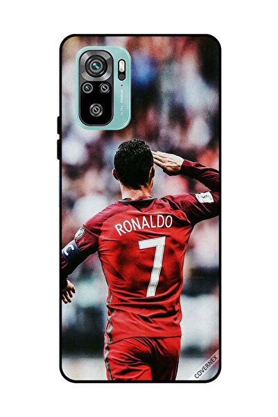 Covernex غطاء حماية لهاتف شاومي ريدمي نوت 10 4G تحية رونالدو للجمهور