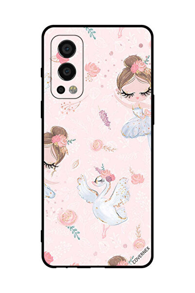 Covernex غطاء حماية لهاتف OnePlus Nord 2 5G - فتاة وزهور