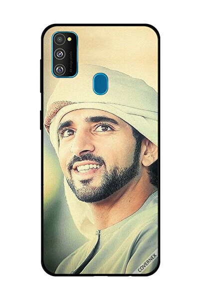 Covernex غطاء حماية لهاتف سامسونج جالاكسي M30s، الشيخ حمدان مبتسمًا