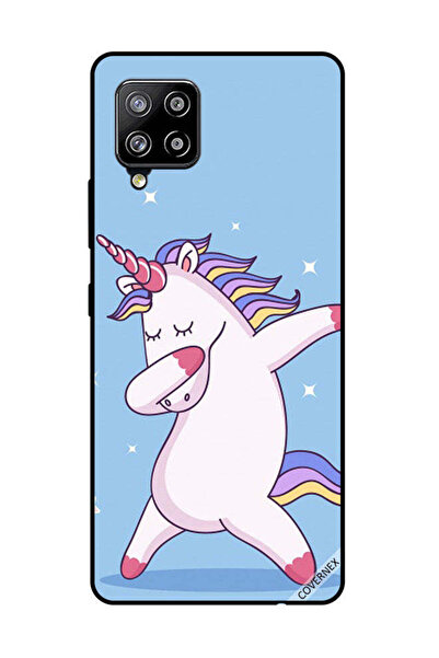 Covernex غطاء حماية لهاتف سامسونج جالاكسي M42 5G يونيكورن داب بلو