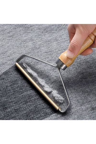 OEM Wooden Handle Device for Removing Pet Hair 13 x 16 cm