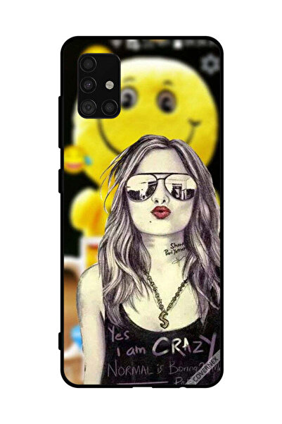 Covernex غطاء حماية لهاتف سامسونج جالاكسي A51 4G نعم أنا مجنون، العادي ممل