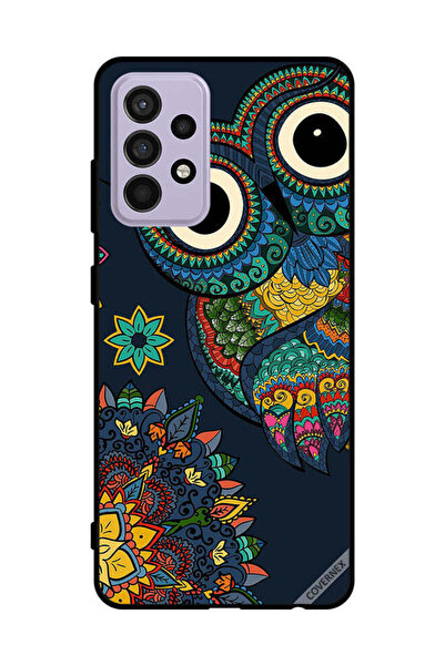 Covernex غطاء حماية لهاتف سامسونج جالاكسي A52s 5G بنقشة بومة زهرية