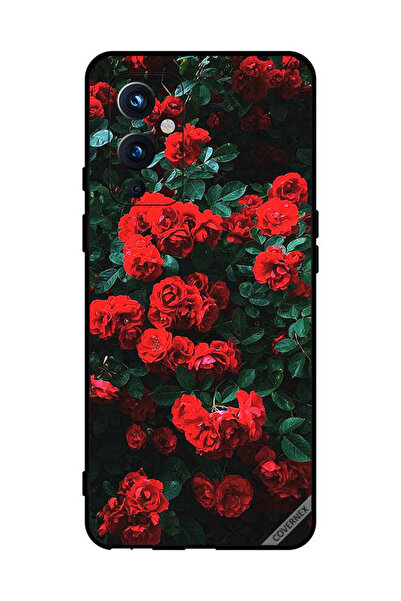 Covernex غطاء حماية لهاتف OnePlus 9 - حديقة الورود الحمراء