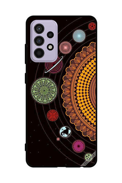 Covernex Protective Case Cover For Samsung Galaxy A52s 5G Mandala Space Shapes