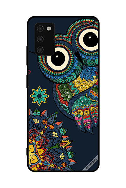 Covernex غطاء حماية لهاتف سامسونج جالاكسي A03s 4G بنقشة بومة زهرية
