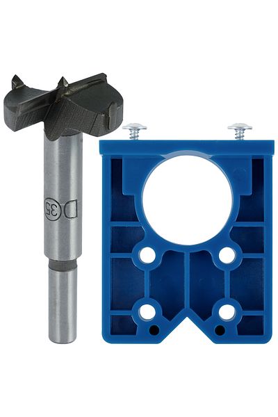 Choice 35mm 1 Set B Hinge Jig High Precision 35mm Hinge Drilling Guide Woodworking Hinge Hole Punching Loca