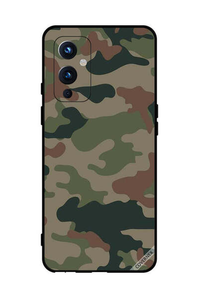Covernex غطاء حماية لهاتف OnePlus 9 بنمط مموه باللونين الأخضر والبني