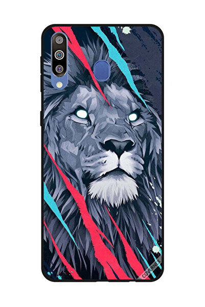 Covernex غطاء حماية لهاتف سامسونج جالاكسي M30 برسومات الأسد الملك