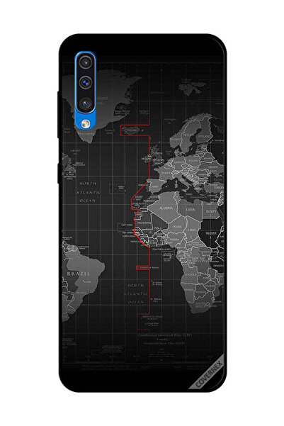 Covernex غطاء حماية لهاتف سامسونج جالاكسي A50 بطبعة حدود المحيط