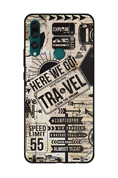 Covernex غطاء حماية لهاتف هواوي Y9 Prime 2019 Here We Go Travel
