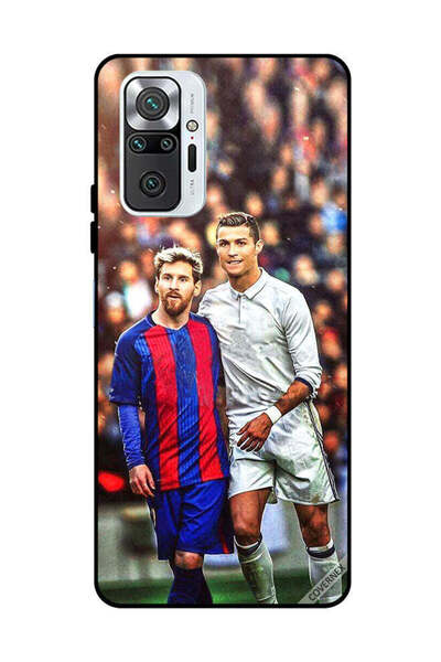 Covernex غطاء حماية لهاتف شاومي ريدمي نوت 10 برو 4G ميسي ورونالدو