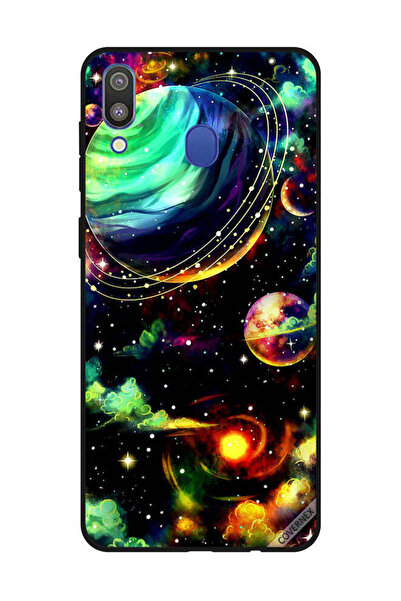 Covernex غطاء حماية لهاتف سامسونج جالاكسي M20 - نباتات زحل