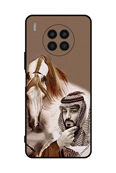 Covernex غطاء حماية لهاتف هواوي نوفا 8i محمد بن سلمان أمام حصان