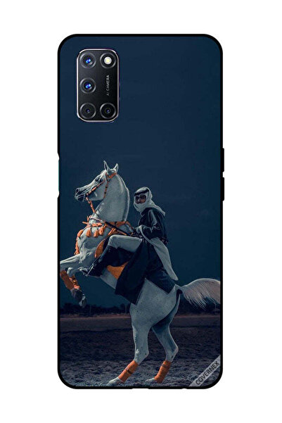Covernex غطاء حماية لهاتف OPPO A52/A72/A92 شاب على حصان
