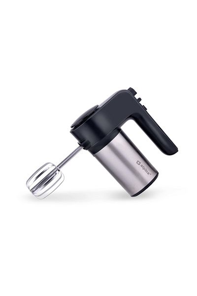 Alpina Mixer de mana Alpina XEH25247348, 400W, 6 viteze + turbo, argintiu/negru
