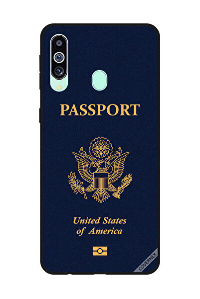 Covernex غطاء حماية لهاتف سامسونج جالاكسي M40/A60 - جواز سفر أمريكي