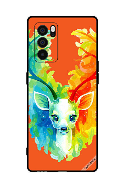 Covernex غطاء حماية لهاتف Oppo Reno6 Pro+ 5G - غزال ملون